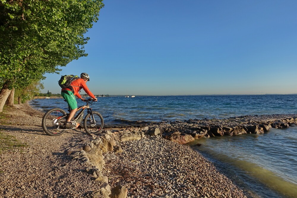 Am Abend an den Strand