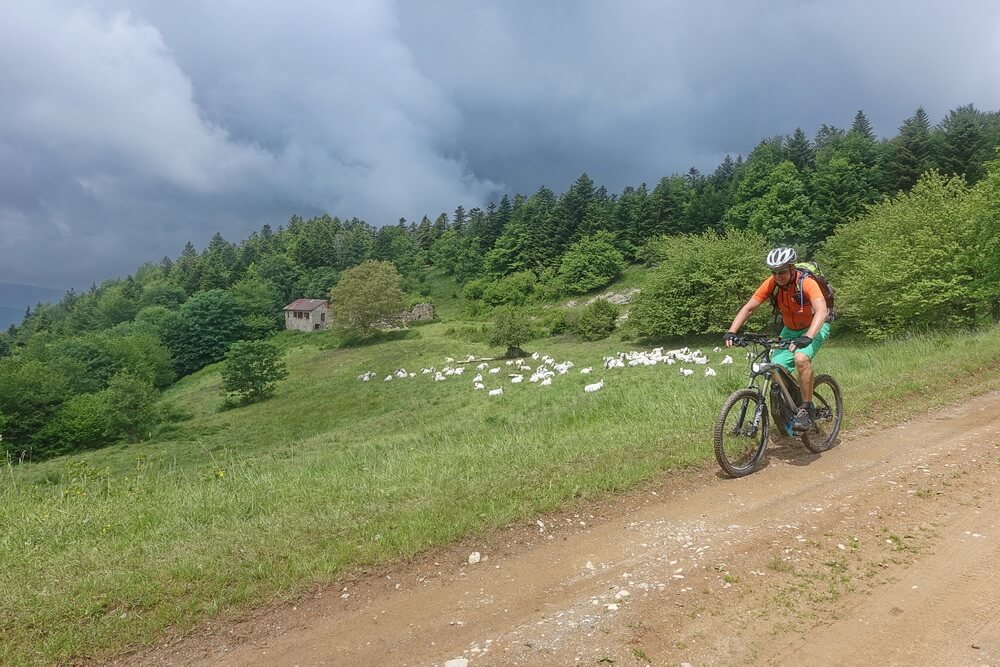 Querpassage auf dem Ligurischen Höhenweg