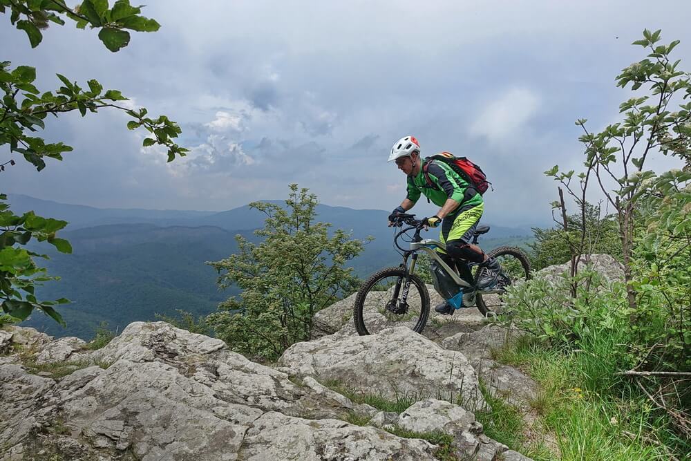 Cravarezza Trail - Blick ins Hinterland