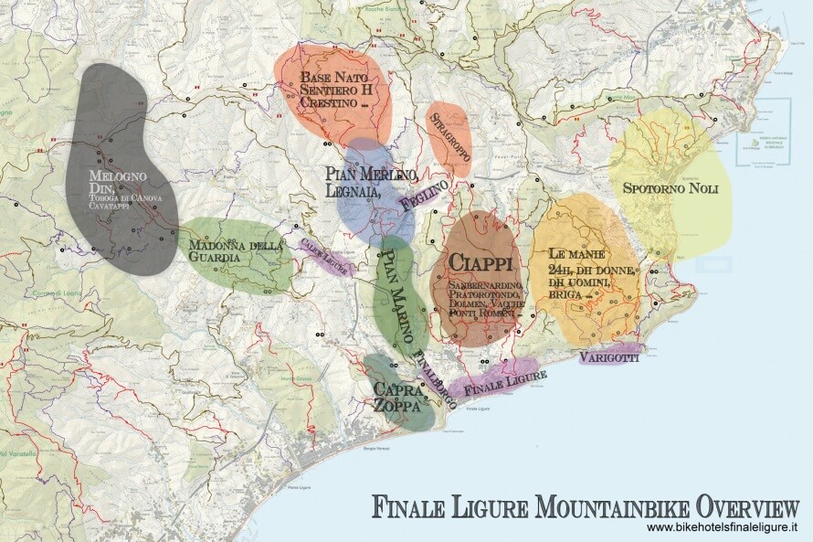 Bikemap Finale Ligure