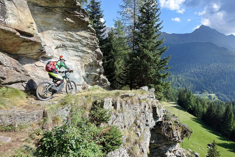 Römerweg bei La Rösa