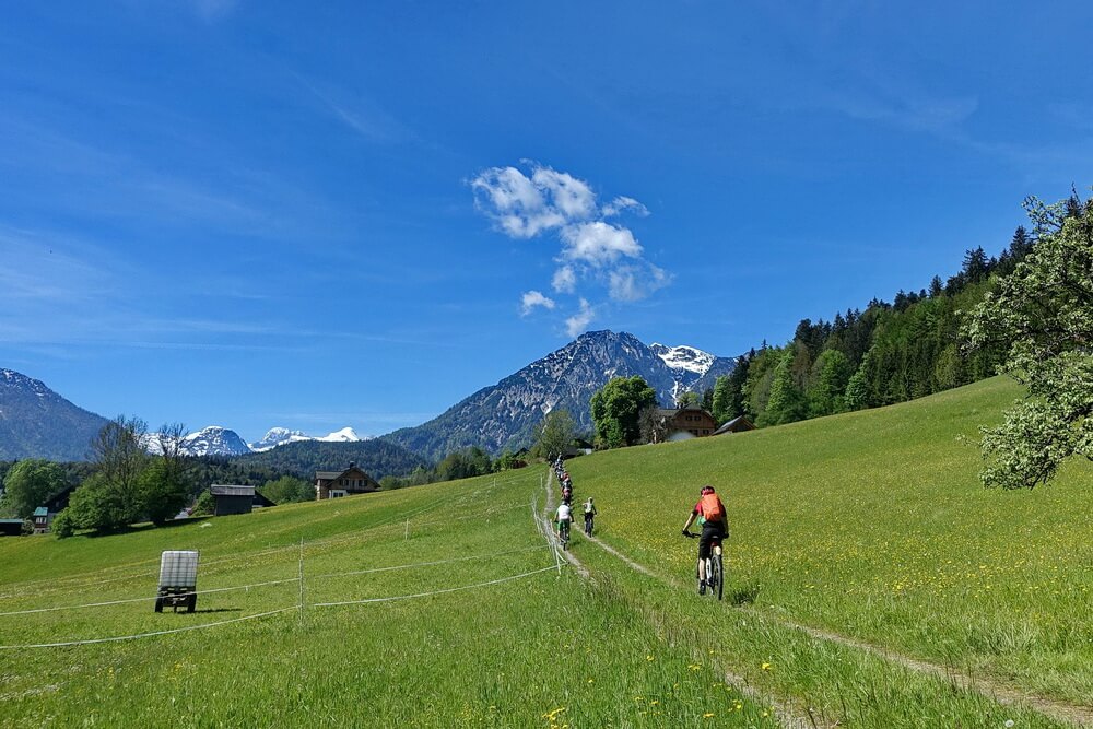 Salzkammergut: schöne Wege in schöner Umgebung
