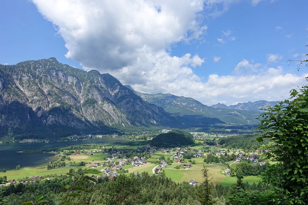 Blick ins Trauntal bei Bad Goisern