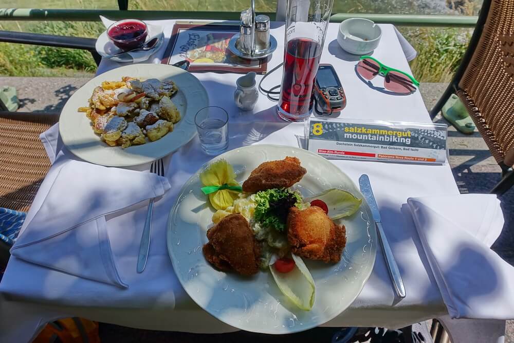 Salzkammergut: leckeres Essen