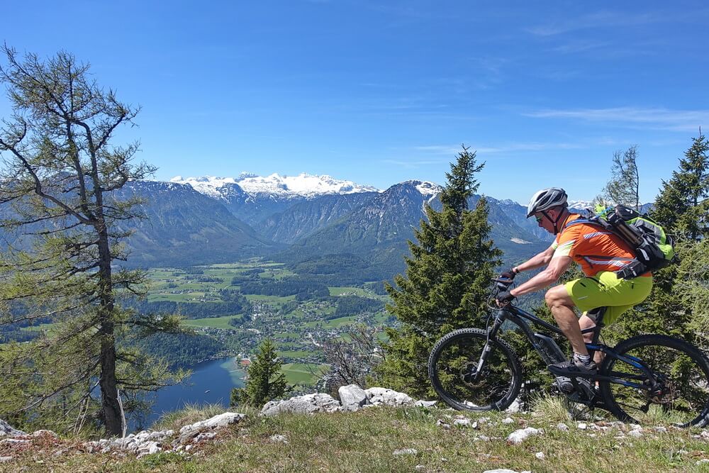 Blick vom Loser zum Dachstein