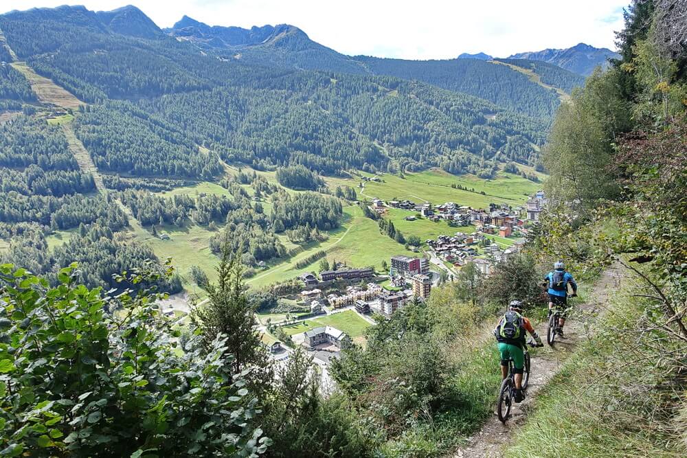 Valentina Trail: im Tal Aprica