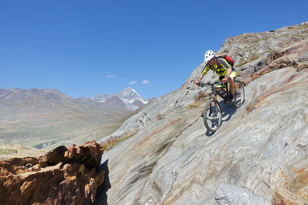 Ponti Tibetani-Tour: Gletschertrail (im Hintergrund Königsspitze)