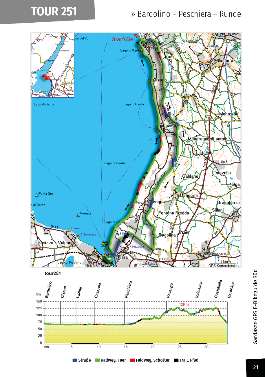 Gardasee GPS E Bikeguide Sud v2 Gardasee GPS E Bikeguide Sud v2