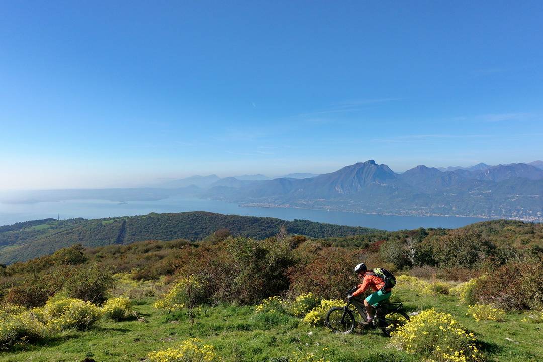 Panorama mit Monte Pizzocolo